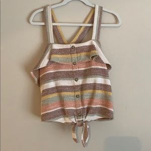 Madewell knit striped top
